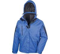Result - Veste softshell "Journey" 3 en 1 pour hommes PC7386 (4XL) (Bleu roi/Noir)