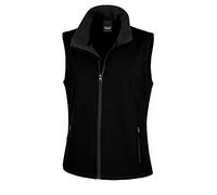 Result - Veste Softshell sans Manches - Femme (M) (Noir)