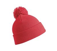Result Winter Essentials Bonnet à pompon RC028X - Rouge - taille unique