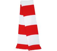 Result Winter Essentials - Écharpe tricotée "Team" PC7428 (taille unique) (Rouge/Blanc)