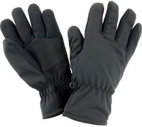 Result Winter Essentials - Gants d'hiver unisexes hommes/femmes, Softshell Matière thermique RW9799 (L-XL) (Noir)