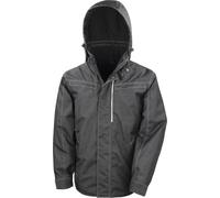 Result Work-Guard Denim Textur Rugged Jacket RW5168 (4XL) (Noir)