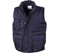 Bodywarmer de travail matelassé ... Bleu marine
