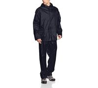 Résultat épais Veste imperméable à Manches Longues Ensemble Veste et Pantalon Imperméable pour Homme - Bleu - XX-Large