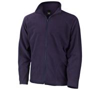 Résultat Micro Polaire Veste Fermeture Éclair Extérieur Travail Femme Hommes 3XL