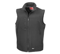 Résultat R123 a Softshell Gilet sans Manches XXL Noir/Noir