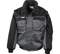 Résultat Re71 a Work-Guard Housse à Fermeture Éclair Robuste Veste Pilote XL Gris/Noir
