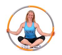 ResultSport Cerceau de Fitness, Hula Hoop Fitness avec revêtement en Mousse 100cm (Niveau 2-1,5kg - Standard)