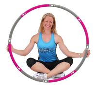 ResultSport Hula Hoop Lesté Adulte, Rembourré 100cm, 1,2kg