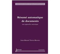 Resume automatique de textes - Torres-Moreno - Hermes Science Publications - broché - Livre