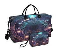 RéSumé Cool PéLican Bleu Sacs de Voyage Sac de Sport Sac à Main de W nd avec Trousse De Toilette pour Filles Hommes