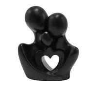 Résumé Des Figurines Familiales - Ornement De Sculpture De La Famille Résine, Statue De La Maison Moderne | Pièce Exposante Décorative Artisanale, Librairie De Salon TV Stand De Noël Anniversaire De T
