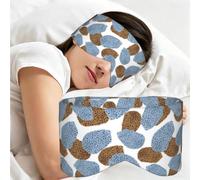 Résumé des meilleures et modernes peaux de léopard, Masque de sommeil pour la maison, les voyages et le travail posté, couvrant entièrement les yeux et bloquant la lumière