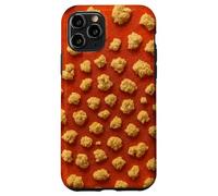 Résumé Motif Jaune Orange avec des Illustrations de Points Coque pour iPhone 11 Pro