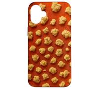 Résumé Motif Jaune Orange avec des Illustrations de Points Coque pour iPhone 16 Plus