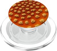 Résumé Motif Jaune Orange avec des Illustrations de Points PopSockets PopGrip pour MagSafe