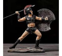 Résumé Mythologie Grecque Ancienne Sculpture de la Statue de Guerrier Romain Figurine décor de Chambre Artisanat Ornement Cadeaux créatifs Armoire à vin de vins de Cabinet télévisé.