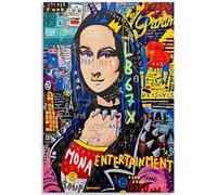 Résumé Puzzle Affiche Mona Lisa 1000 Pièces Jouet pour Adultes Jeu de Décompression 38x52cm