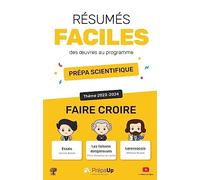Résumés faciles des oeuvres au programme - Prépas scientifiques thème 2023-2024: Faire croire