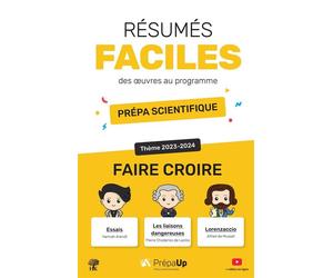 Résumés faciles des oeuvres au programme - Prépas scientifiques thème 2023-2024 Faire croire - Julien Ramnon - H & K Eds - broché - Scolaire / Universitaire
