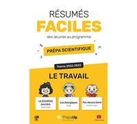 Résumés faciles - Le travail - Prépas scientifiques 2022-2023