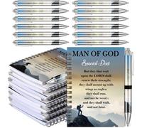 Resurhang Lot de 12 carnets de notes de 14 x 10 cm pour carnet de notes de volley-ball à spirale, fournitures de coaching, cadeaux d'équipe, de fête, de joueurs et amateurs de sport (fête des pères)