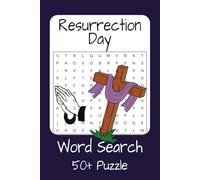 Resurrection | Easter Word Search Puzzle: Word Searches with easy to Read Print about Resurrection Day, Jesus, Christianity, Easter and more | 6x9 ... bible study, holidays, and free time