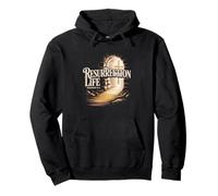 Resurrection Life Romans 6:4 Vide Tomb Cross New Life Faith Sweat à Capuche