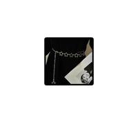 Resweky Une couche Star Waist Chain Hip Hop gothique Punk Pantalon Chaîne En Métal Pantalon Chaîne Portefeuille Chaîne Bijoux pour Femmes et Hommes Cadeaux, Large, Alliage, Pas de gemme