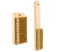 Retabolique de Sable pour Plage 2pcs Bruss de Sable Ensemble de Brosse à Pointe à Long Manche et Plat pour Les Pieds de Plage, dissolvant de Sable Efficace et Portable pour Beach Ocean Lakeside