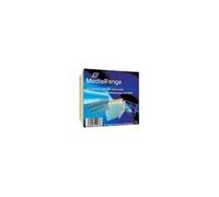 Retail-Pack CD-Soft-Slimcase Color (5x4) - Boîtier plastique mince pour stockage CD - capacité : 1 CD - blanc, bleu, jaune, orange, rose (pack de 20)