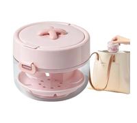Retainer Case - Leakproof, With Mirror | Cleaning Cup, Removable Basket, Tr