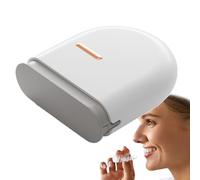 Retainer Case - Porte-protège-dents invisible, extrait - Protocole de ventilation pour appareils dentaires, veilleuses de nuit, conteneurs de grande capacité pour adultes, hommes, femmes, voyage