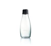 Retap ApS Bouteille d'eau réutilisable avec Bouchon - 0,5 l - Couleur du Couvercle : Noir