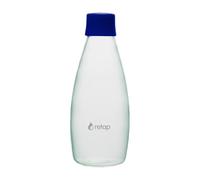 Retap Bouteille en verre avec bouchon à vis Retap Go 08 80 ark blue