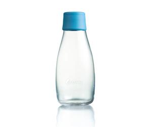 Retap Bouteille en verre Retap 0.3 L bleu clair