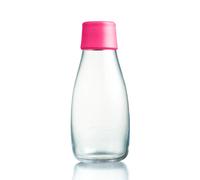Retap Bouteille en verre Retap 0.3 L rose