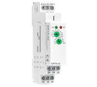 Retard d'allumage pour relais GRT6-A2 10A Rail DIN Relais temporel numérique 0,1s-10jours 2NO+2NC Contacts Relais temporel multifonction pour l'automatisation industrielle Retard précis pour (ACDC 24