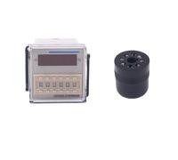 Retard de mise sous tension 380 V, relais temporisé 24 V, contrôle du cycle marche-arrêt JSS48A-S 220 V double SS(Welding base,220V)
