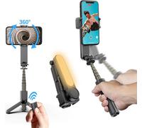 Retardateur Bluetooth,Stabilisateur de téléphone portable,avec lumière d'appoint