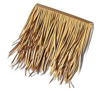Retardateur De Flamme Plastique Imitation Paille Toit De Chaume Imitation Paille Simulation De Chaume Plastique Cheveux Herbe Winery Farmhouse Pour La Décoration(Yellow e,20pcs)