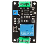 Retardateur Minuterie Relais Module Retard Marche Arrêt Off Carte de Commutation de Contrôleur Temporisé à Verrouillage Automatique DC 5V/12V/24V(DC24V)