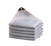 Rete Ombreggiante Alluminio Filet d'ombrage en Aluminium | Filet d'ombrage réfléchissant for jardin, belvédère et plantes succulentes(75 Percent Shading,1x2m)