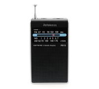 RETEKESS Store-Mini récepteur radio de poche portable, pointeur d'urgence, radio de réglage, météo, iode, déterminer, 15 FM, AM, NOAA PR15