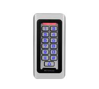 Retekess T-AC03 Digicode Porte Clavier à Code IP68, Contrôle d’Accès Métallique Étanche PIN RFID 125KHz DC12V Rétro-Éclairé Wiegand 26 2000 Utilisateurs pour Garage Maison Appartement Usine