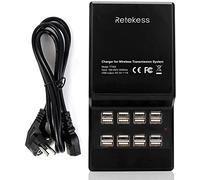 Retekess T130 Station de Charge USB, Portable 16 Ports USB Intelligents pour Système de Guide Touristique sans Fil Retekess T130, T130S, T130P, T130U, TT122, TT105, TT126, TT127, TT106