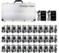 Retekess T130-T131 Système de guidage sans fil, système de guidage avec boîtier de charge portable avec 32 emplacements pour système de traduction pour expositions, formations d'entreprise, agences de