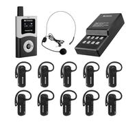 Retekess T131R Audio Guide Set, Système de Guide Touristique (1-10)
