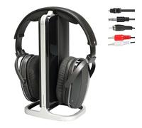 Retekess TA007 Casque sans Fil pour TV, Station de Charge d'émetteur 2.4G, Pas de Retard Audio, Distance de 60m dans Un Lieu Ouvert, Casque Television, Casque Audio sans Fil, pour la Maison
