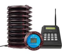 Retekess TD166 Système d'appel de pager, logiciel compatible, 5000M, pager SMS, réglage logiciel côté PC, 550mAh 20H Système d'appel logistique, usine